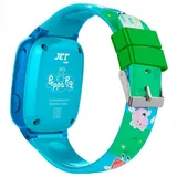 Смарт-часы Jet Kid Peppa Pig, 1.2", 240х240, TFT, 400мАч, Wi-Fi, GPS, micro-USB, Blue