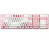 Клавиатура, Varmilo, Sakura VEA108, A26A042D3A7A06A036, Cherry MX Brown, Механическая, Подсветка, 442*137*36мм, Англ/Рус, Розовый