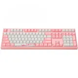 Клавиатура, Varmilo, Sakura VEA108, A26A042D3A7A06A036, Cherry MX Brown, Механическая, Подсветка, 442*137*36мм, Англ/Рус, Розовый