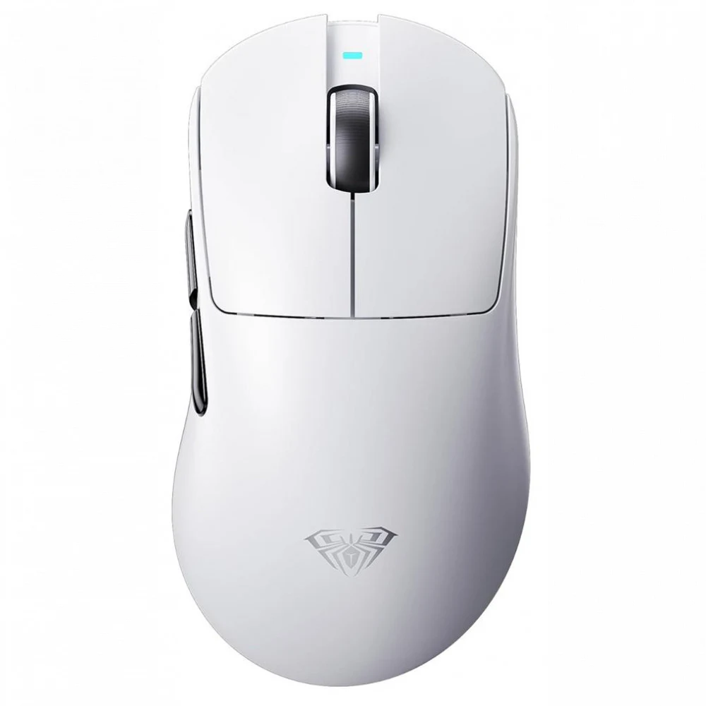 Мышь AULA SC900 Pro White, PAW3395, 2.4G/BT/Wired, 400mah, 8K-8K, 62g SC900 Pro White