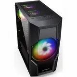 Корпус 2E Gaming Turbo G2057B, Mid Tower, ATX, Black, 2x3.5"/2x2.5" HDD, 2xUSB, 1xUSB3.0, Mic+Audio