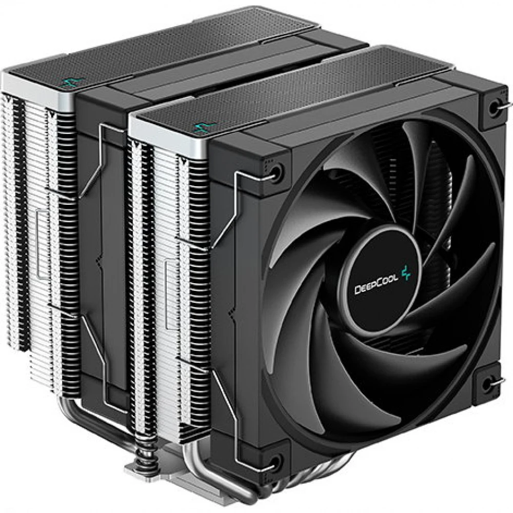 Вентилятор Deepcool AK620 RTL {8} (727316) (Height 160mm, 6mm x 6pcs, Fan 120mm x 2, 500 1850RPM ±10%, &lt 28 dB(A), 4-pin PWM, TDP 260W, Screw, Socket AMD AM4, Intel LGA 2066/2011-v3/2011/1200/115x
