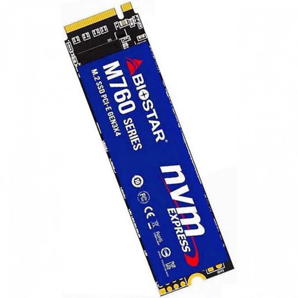 SSD M.2 PCIe 256 GB Biostar M760-256GB, PCIe 3.0 x4, NVMe