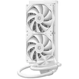 Система водяного охлаждения ID-Cooling FX240 Pro Soc-AM5/AM4/1200/1700/1851 белый 4-pin 35.2dB Al+Cu 300W Ret (FX240 PRO WHITE)