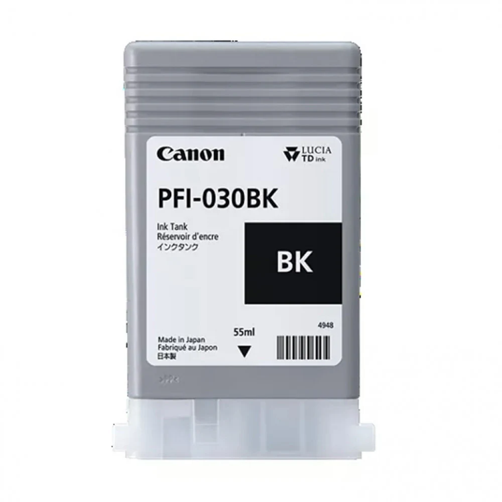 Чернила, Canon, Ink Tank PFI-030 Black, 3489C001AA, для imagePROGRAF TA-20/TA-30, TM-240/TM-340, 55 мл