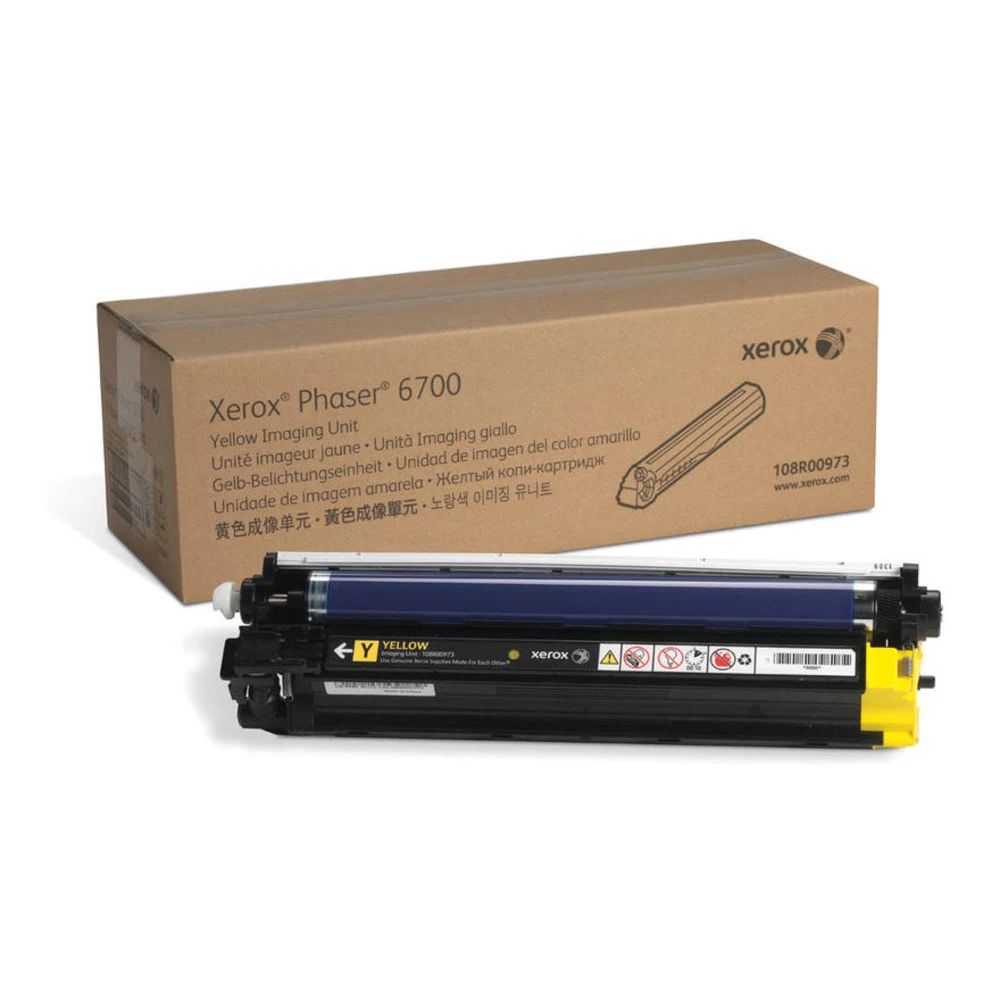 Принт-картридж, Xerox, 108R00973 (жёлтый), Для Xerox Phaser 6700, 50 000 страниц (А4)