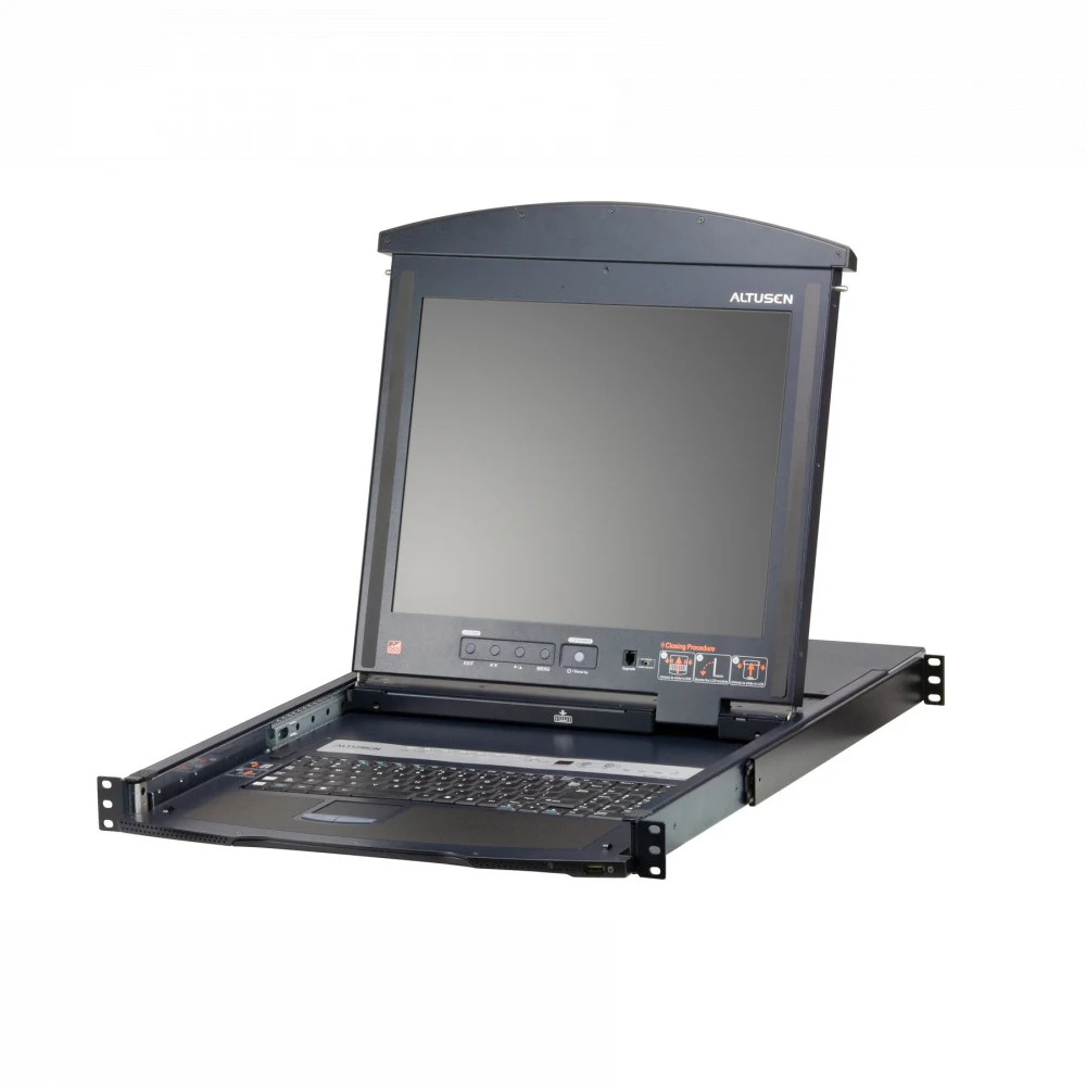 KVM консоль с переключателем ATEN KL1508AM / KL1508AM-AXA-RG