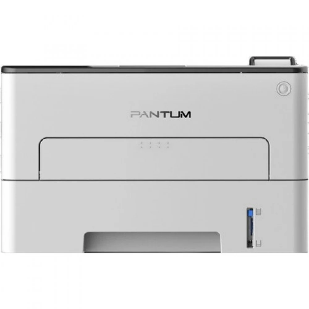 P3300DN (чб., A4, 33ppm, 256MB, 350MHz, 60-200 г/м2, 1200х1200 dpi, макс. 60т мес., двухсторонняя печать, PCL5e/6, PostScript, PDF, USB 2.0, Ethernet 10/100, в комплекте стар.-й картридж на 6т отп.-