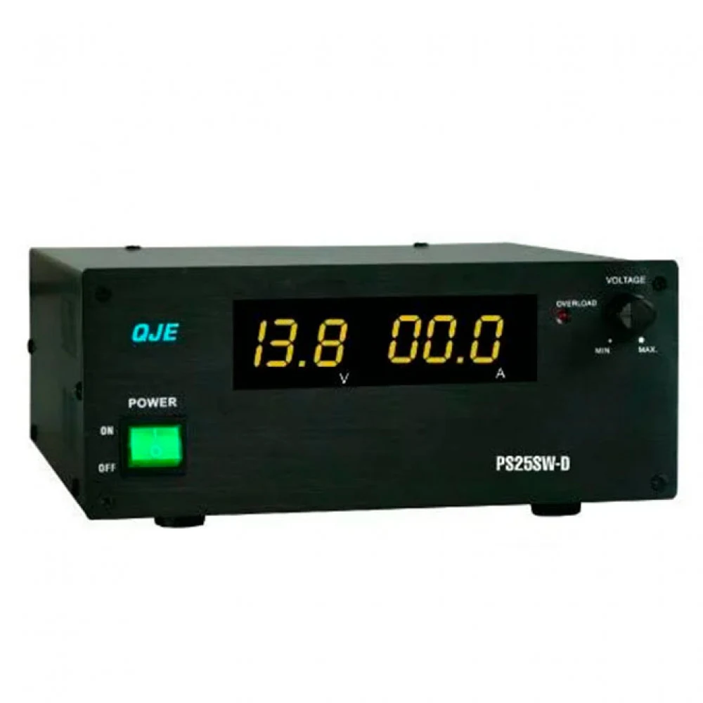 Блок питания QJE PS25SW-D 5-15V (max. 25A), LCD дисплей