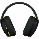 Гарнитура игровая Logitech G435 Black черная, беспроводная, накладной тип, дифузоры 40мм, 20 Гц - 20 кГц, USB Lightspeed + Bluetooth, кабель для зарядки USB-C - USB-A