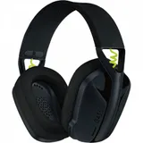 Гарнитура игровая Logitech G435 Black черная, беспроводная, накладной тип, дифузоры 40мм, 20 Гц - 20 кГц, USB Lightspeed + Bluetooth, кабель для зарядки USB-C - USB-A