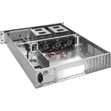 Серверный корпус ExeGate Pro 2U550-08 <RM 19", высота 2U, глубина 550, без БП, 2*USB> (Не работает провод питания)