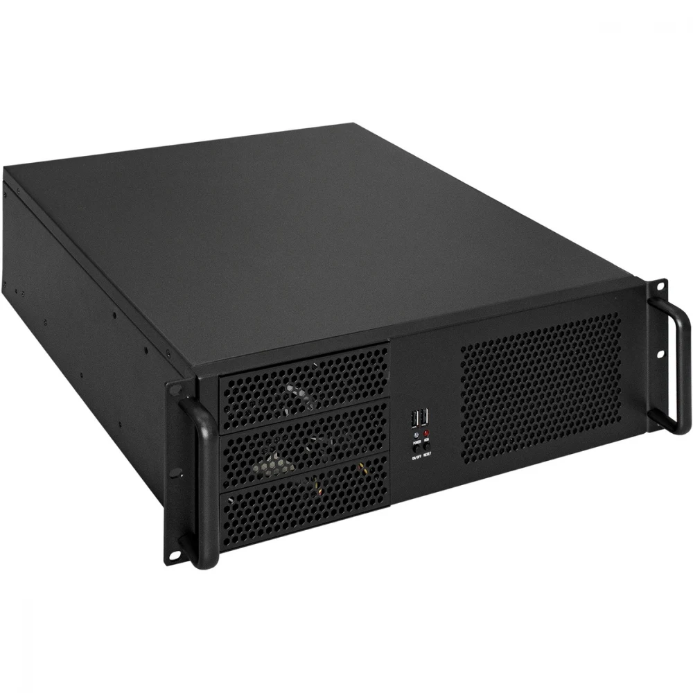 Серверный корпус ExeGate Pro 3U390-08 <RM 19", высота 3U, глубина 390, БП 1200RADS, USB>