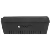 ИБП SPD-1100U LCD, линейно-интерактивный, цифровой дисплей, 1100 ВA, 605 Вт, 4 евророзетки с резервным питанием, 4 евророзетки с фильтрацией, USB, защита RJ45/RJ11, батарея свинцово-кислотная 12В 9А