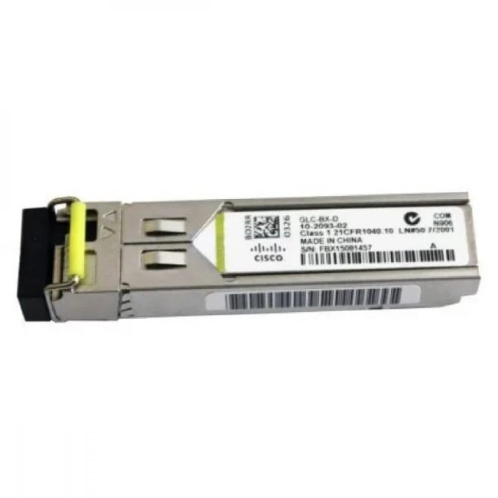 Трансивер CISCO 1000BASE-BX10 SFP module, Downstream, LC, SMF, 1490/1310 nm, up to 10km, GLC-BX-D=