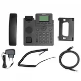 IP-телефон Flat-Phone C10: 2 SIP-аккаунта, 2 порта 10/100BASE-T (RJ-45), ЖК-дисплей, PoE