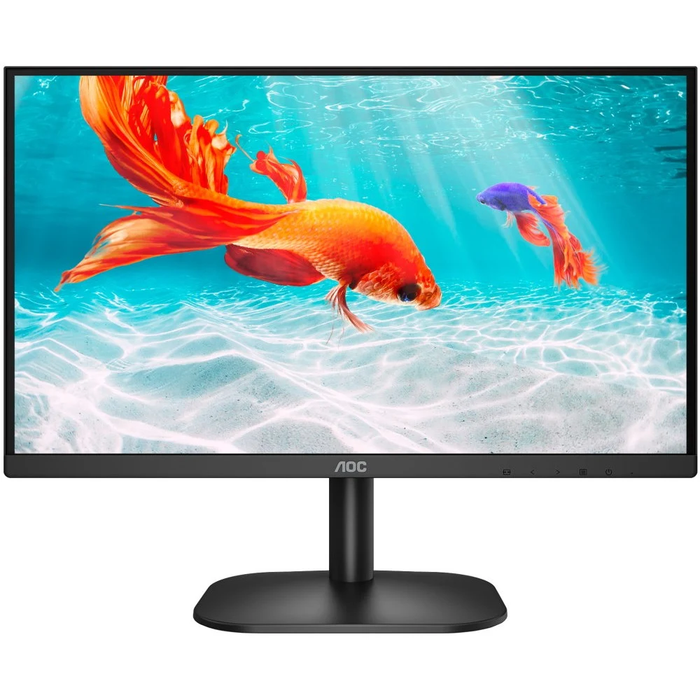 AOC 22B2H/EU 21,5'', 1920x1080, VA, 75Hz, 20M:1, 250cd, 4ms, VGA, HDMI 1.4, Flicker Free, Low Blue Light, VESA, 3Y, Black