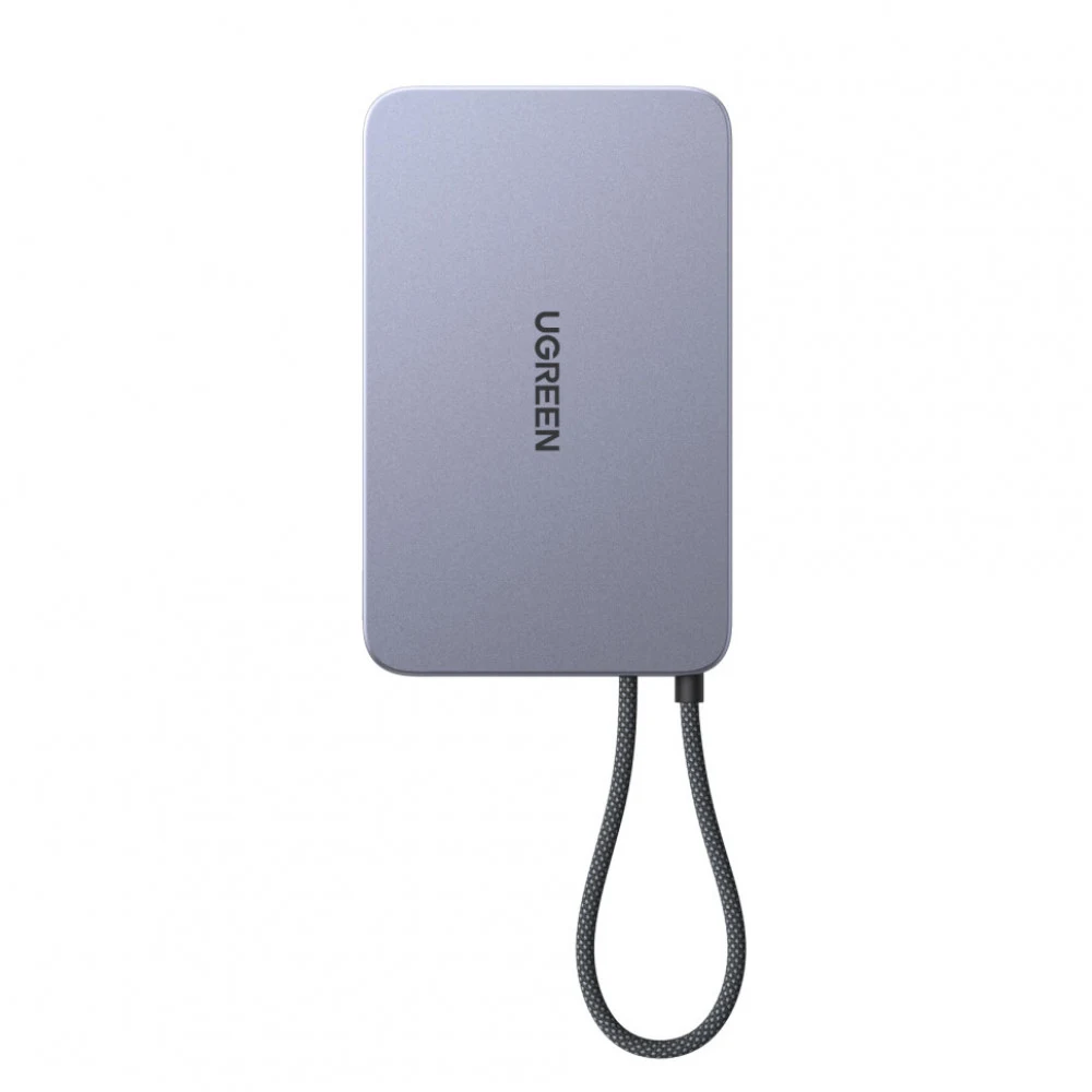 Мобильный аккумулятор Power Bank Mag-Safe, 10000mAh, MagFlow Air Qi2, 30W, PB570 (75983B) UGREEN