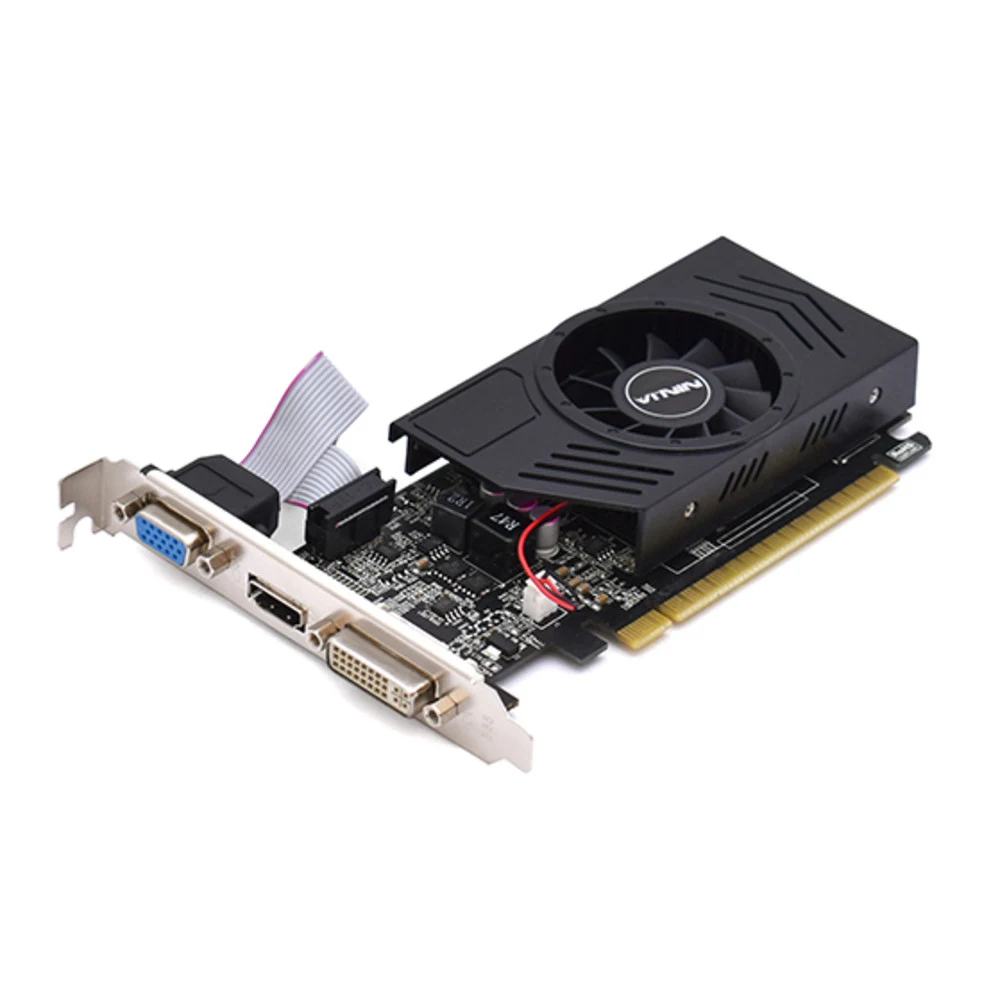 Видеокарта Sinotex Ninja GeForce GT 730 2Gb 128-bit DDR3 D-Sub DVI HDMI (NK73NP023F) BOX
