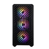 Компьютерный корпус, 1STPLAYER, T5-BK-4F2C3, TRILOBITE T5-BK-4F2C3, Mini-Tower, M-ATX, USB3.0*2, USB2.0*1, HD AUDIO/Mic, 4*120мм F2 RGB вентилятор, Высота процессорного кулера 155мм, Длина VGA до 31