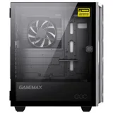Корпус ПК без БП GameMax Diamond COC White &lt MATX, 1x120FAN, 1x140COC&gt