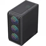 Компьютерный корпус, Gamemax, FORGE MB, 1117-3701R0004, MATX/ITX, 2*3.5"/3*2.5", Высота кулера до 155 мм, Длина VGA до 330 мм, 386x200x449 мм, Без Б/П, Черный