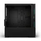 Корпус Wintek Shadow 701-B TG, MiniTower, mATX, Black, 2x3.5"/2x2.5" HDD, 2xUSB, 1xUSB3.0, Mic+Audio