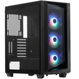 Компьютерный корпус, XPG, Cruiser Black, CRUISERST-BKCWW, Mid Tower, E-ATX/ATX/ m-ATX/ Mini-ITX, USB 3.0*2/ Type C*1/ HD-Audio+Mic, Кулер 3*12см ARGB, Высота процессорного кулера до 170мм, Длина VGA