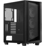 Компьютерный корпус, XPG, Cruiser Black, CRUISERST-BKCWW, Mid Tower, E-ATX/ATX/ m-ATX/ Mini-ITX, USB 3.0*2/ Type C*1/ HD-Audio+Mic, Кулер 3*12см ARGB, Высота процессорного кулера до 170мм, Длина VGA