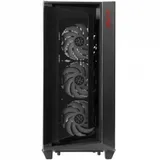 Компьютерный корпус, XPG, Cruiser Black, CRUISERST-BKCWW, Mid Tower, E-ATX/ATX/ m-ATX/ Mini-ITX, USB 3.0*2/ Type C*1/ HD-Audio+Mic, Кулер 3*12см ARGB, Высота процессорного кулера до 170мм, Длина VGA