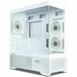 Компьютерный корпус, Zalman, CHRONIX White, Mid Tower, ATX/mATX/Mini-ITX, USB 2.0 *1, USB 3.0*1, Type-C*1, HD Audio, 3*120 ARGB вентиляторы, Высота процессорного кулера до 165мм, Длина VGA до 410мм,