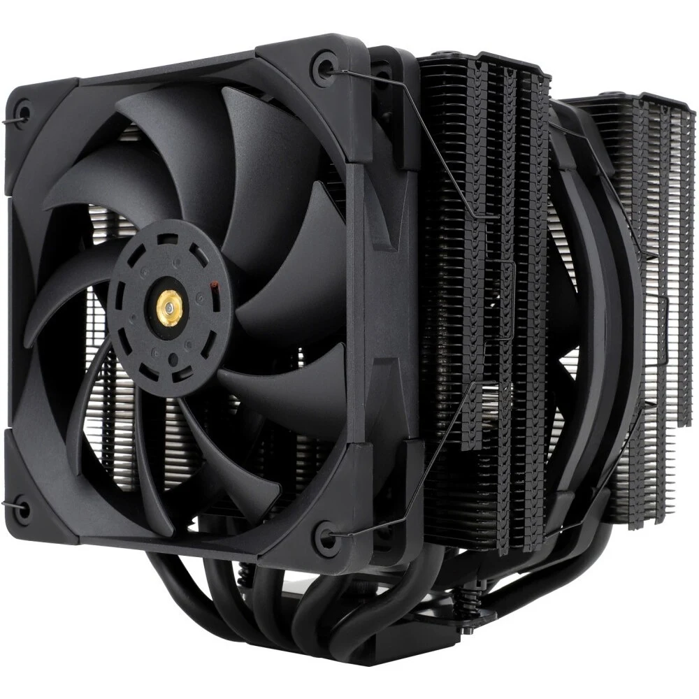 Кулер для процессора/ CPU Cooler Thermalright Frost Commander 140 Black (4-pin PWM, 158mm, Ni/CU, 8x5mm, 1x120mm+1x140mm, 82CFM/95.5CFM, 29.6dBA/30.2dBA, 1850RPM/1800RPM, S: 1700, 1200, 20XX, 115X,