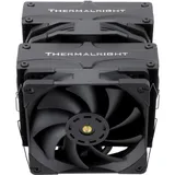 Кулер для процессора/ CPU Cooler Thermalright Frost Commander 140 Black (4-pin PWM, 158mm, Ni/CU, 8x5mm, 1x120mm+1x140mm, 82CFM/95.5CFM, 29.6dBA/30.2dBA, 1850RPM/1800RPM, S: 1700, 1200, 20XX, 115X,