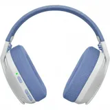 Игровая гарнитура Logitech G435 /для PC,Nintendo,PS4,PS5/аккумулятор до 18 ч/Bluetooth-USB/бело-синий (981-001077)