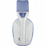 Игровая гарнитура Logitech G435 /для PC,Nintendo,PS4,PS5/аккумулятор до 18 ч/Bluetooth-USB/бело-синий (981-001077)