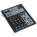 LD SYSTEMS Микшер LDVIBZ6D, Микшерный пульт на 6 каналов. Секция цифровых эффектов с 16 предустановками. 2 микрофонных канала с 3-полосным эквалайзером, 2 моносовместимых стереоканала с 2-полосным э