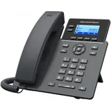 Grandstream GRP2602 - IP телефон. 4 SIP аккаунта, 2 линии, есть подсветка экрана, два коммутируемых 10/100 Мбит/с Ethernet порта, 132 x 48 точек (2.21 дюйма’) графический ЖК-дисплей с подсветкой, По