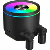 Система охлаждения/ Water Cooling System PCCooler DA360 Pro ARGB BK (300W, 360mm, Black, ARGB/ Fans: 3x120mm, 75.8CFM, 33.7dBA, 2200RPM/ Pump height 57mm, 28dBA, 3000RPM, Rad thickness 27mm/ S: 1851