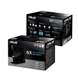 Ext BD-ROM, DVD±R/RW/-RAM/-ROM, CD-R/RW, Asus SBC-06D2X-U, 2/4/5/6/8/10/16/24, USB2.0, black