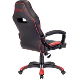 Кресло игровое A4Tech Bloody GC-250 черный/красный ткань/эко.кожа крестов.