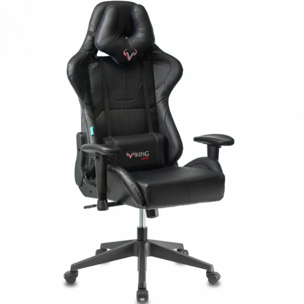 Кресло игровое Бюрократ VIKING 5 AERO Edition черный искусственная кожа с подголов. крестовина пластик
