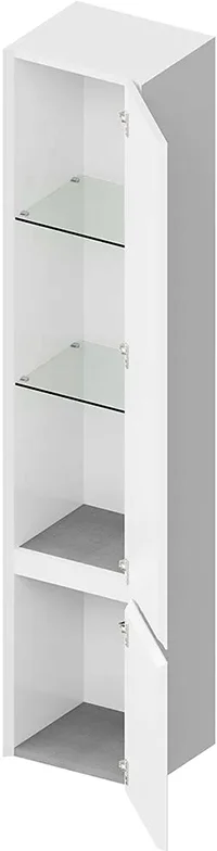Шкаф-пенал Kerama Marazzi Cubo CUB.165Rh\WHT.M подвесной правый 165, белый матовый — Изображение 3