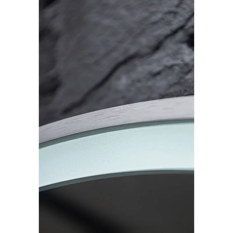 Зеркало Silver Mirrors Deluna LED-00003165 D800 алюминиевый профиль серебро подогрев сенсорный выключатель — Изображение 12