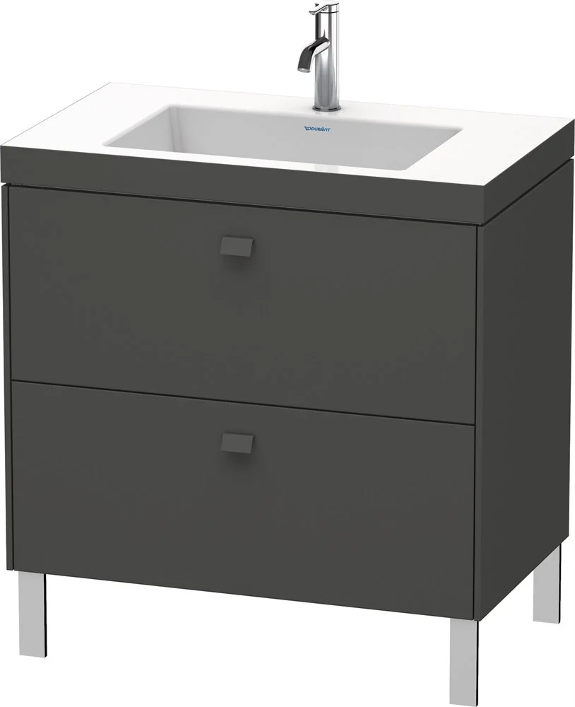 Тумба с раковиной Duravit Brioso BR4701N1052 80 см Европейский дуб Тумба с раковиной Duravit Brioso BR4701N1052 80 см Европейский дуб
