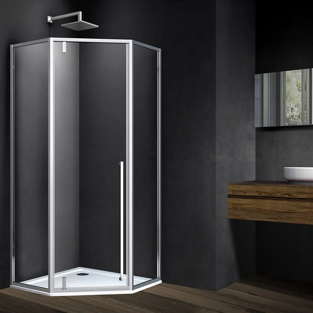 Душевой уголок Vincea Penta VSP-3P100CL, 1000x1000, хром, стекло прозрачное Душевой уголок Vincea Penta VSP-3P100CL, 1000x1000, хром, стекло прозрачное