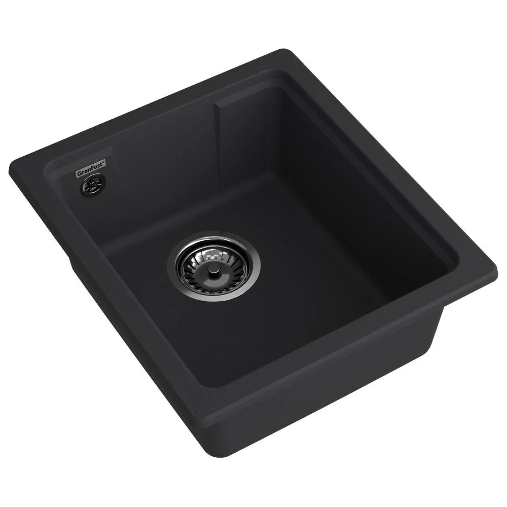 Кухонная мойка GranFest URBAN 4540 черный — Изображение 2