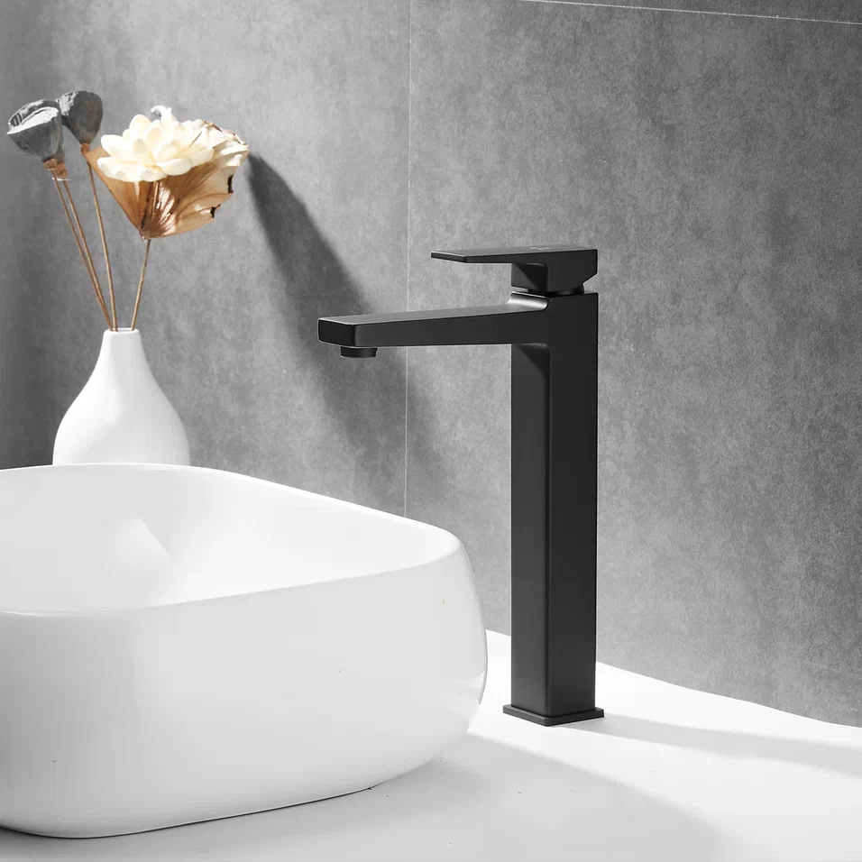 Смеситель для раковины Rose R28H R2811H черный — Изображение 3