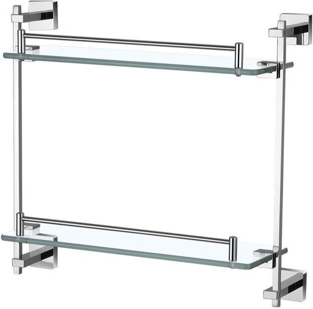 Полка Aquanet 4752 (40 см, двойная) Полка Aquanet 4752 (40 см, двойная)