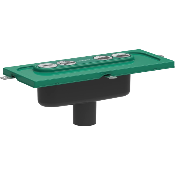 Скрытая часть для душевого слива Hansgrohe uBox universal, вертикальная установка 01002180 Скрытая часть для душевого слива Hansgrohe uBox universal, вертикальная установка 01002180