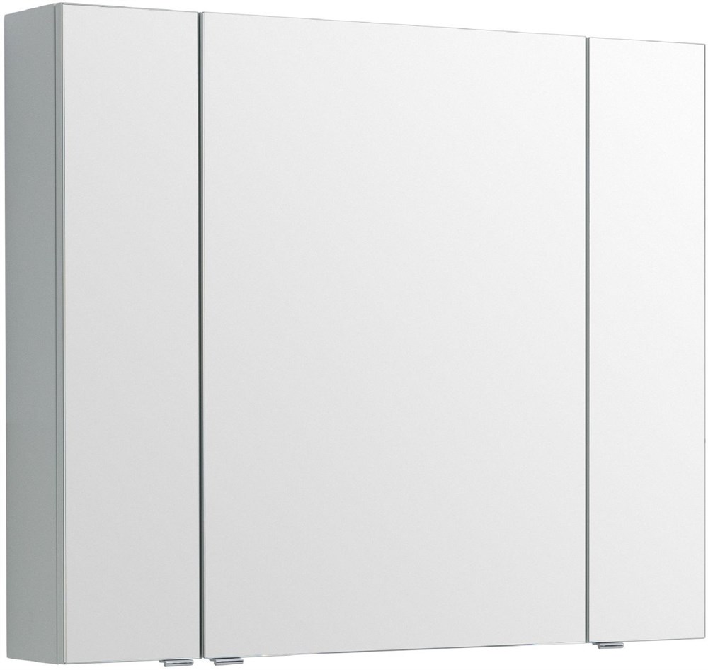 Зеркальный шкаф Aquanet Алвита New 100 Серый 00277544 Зеркальный шкаф Aquanet Алвита New 100 Серый 00277544